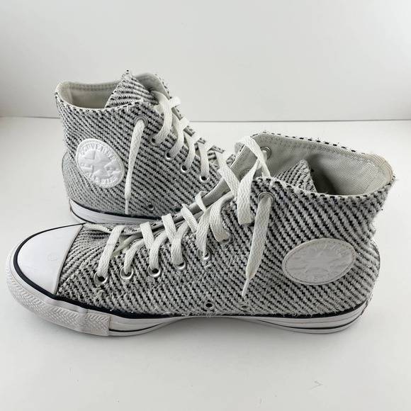 Converse All Star Chuck Taylor High Top Striped Sneakers - Picture 6 of 13